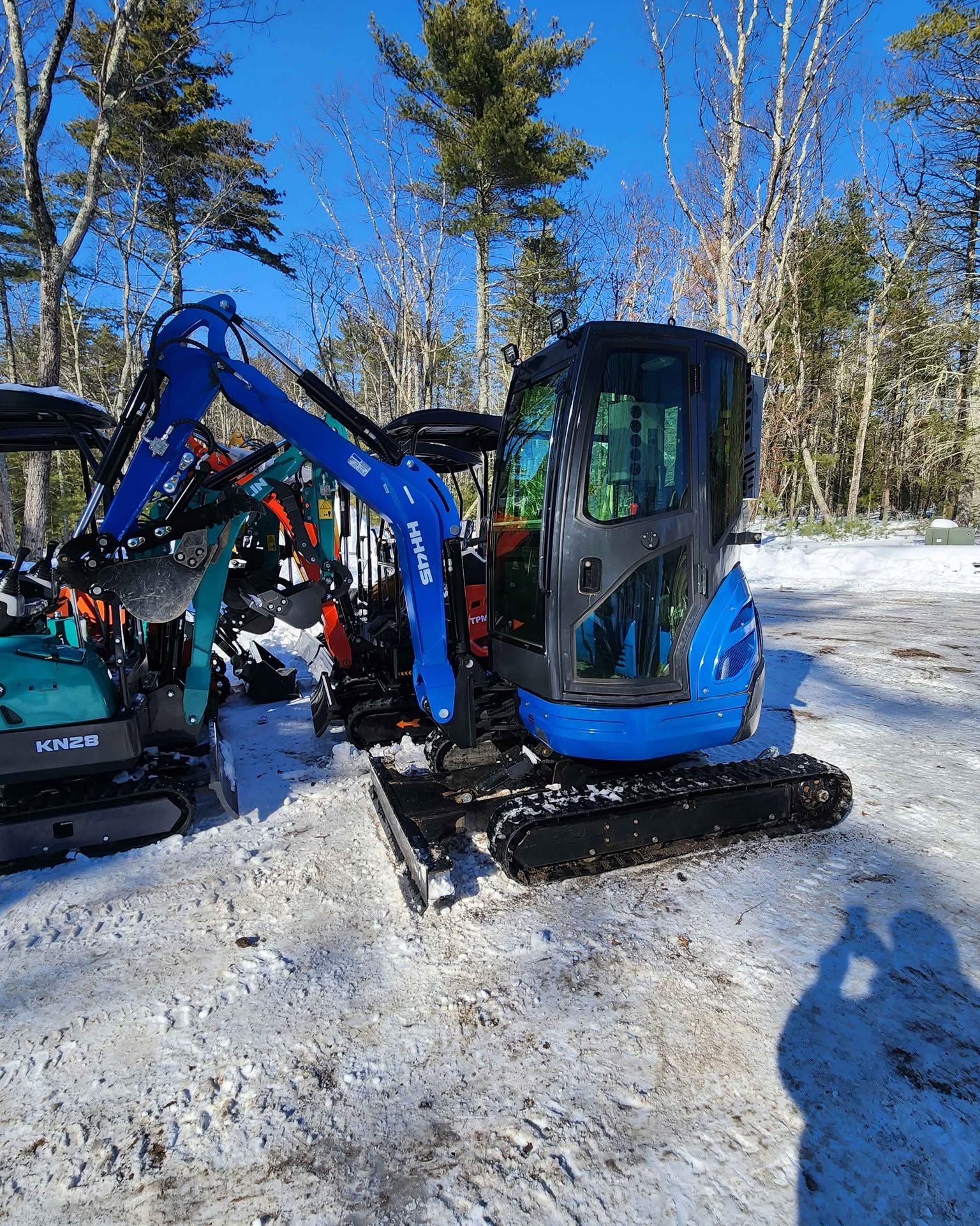 Pat Gallagher Facebook ad: New 2025 2.7 ton mini excavator Kubota Diesel