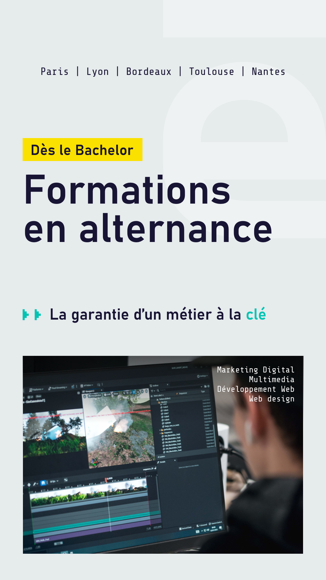ESD - École Supérieure du Digital Facebook ad