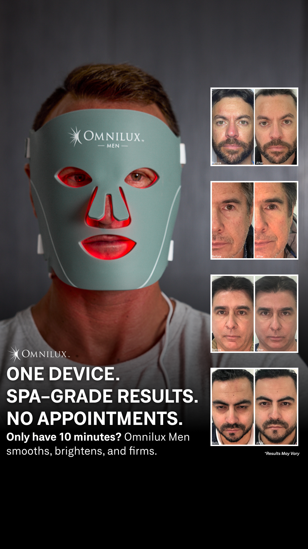 Omnilux Facebook ad