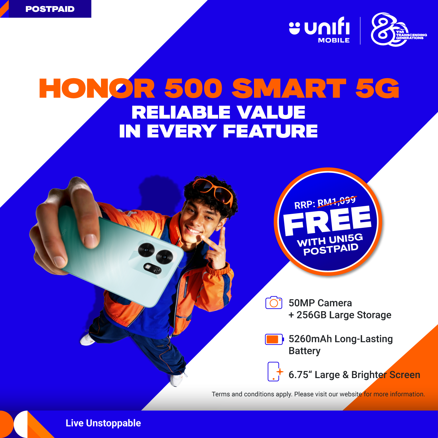 Unifi Facebook ad