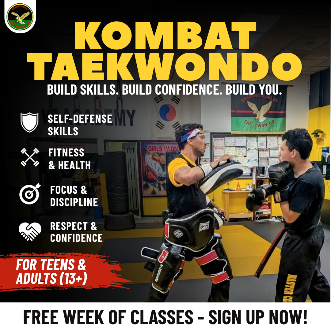 Soaring Eagles Taekwondo Academy Facebook ad