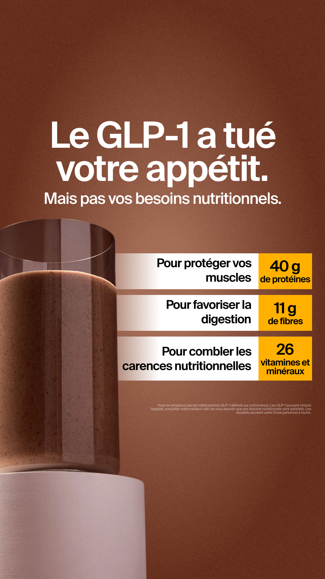 Huel Facebook ad