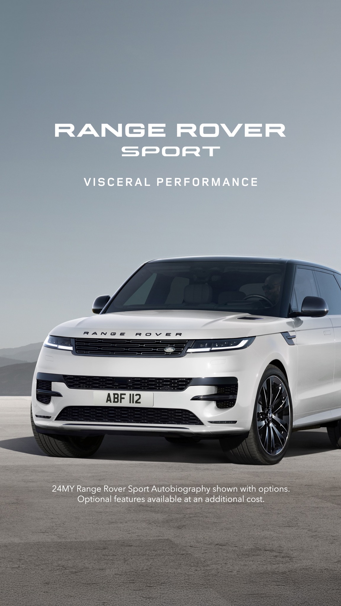 Range Rover Facebook ad