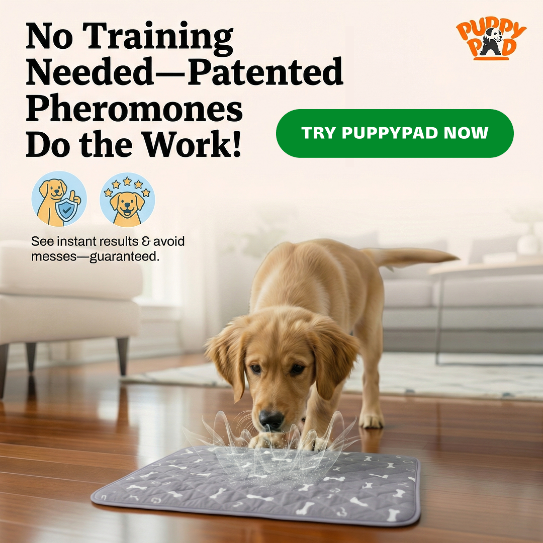 PuppyPad Facebook ad