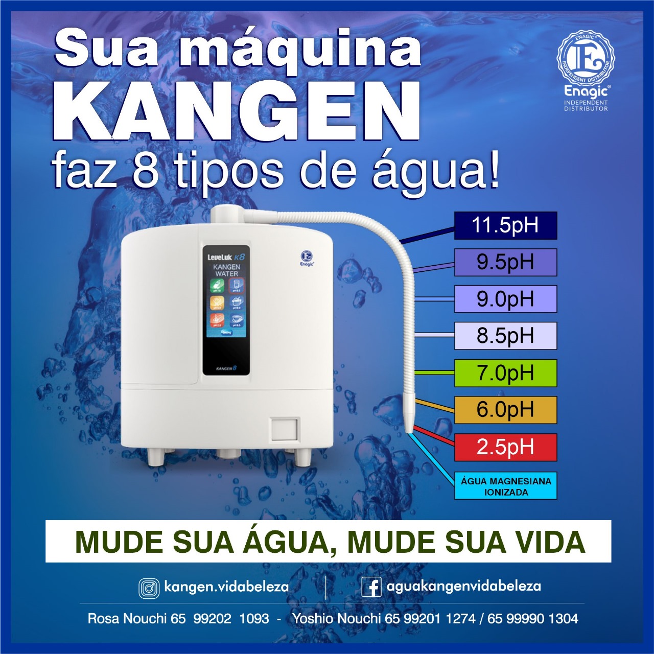 água kangen Facebook ad