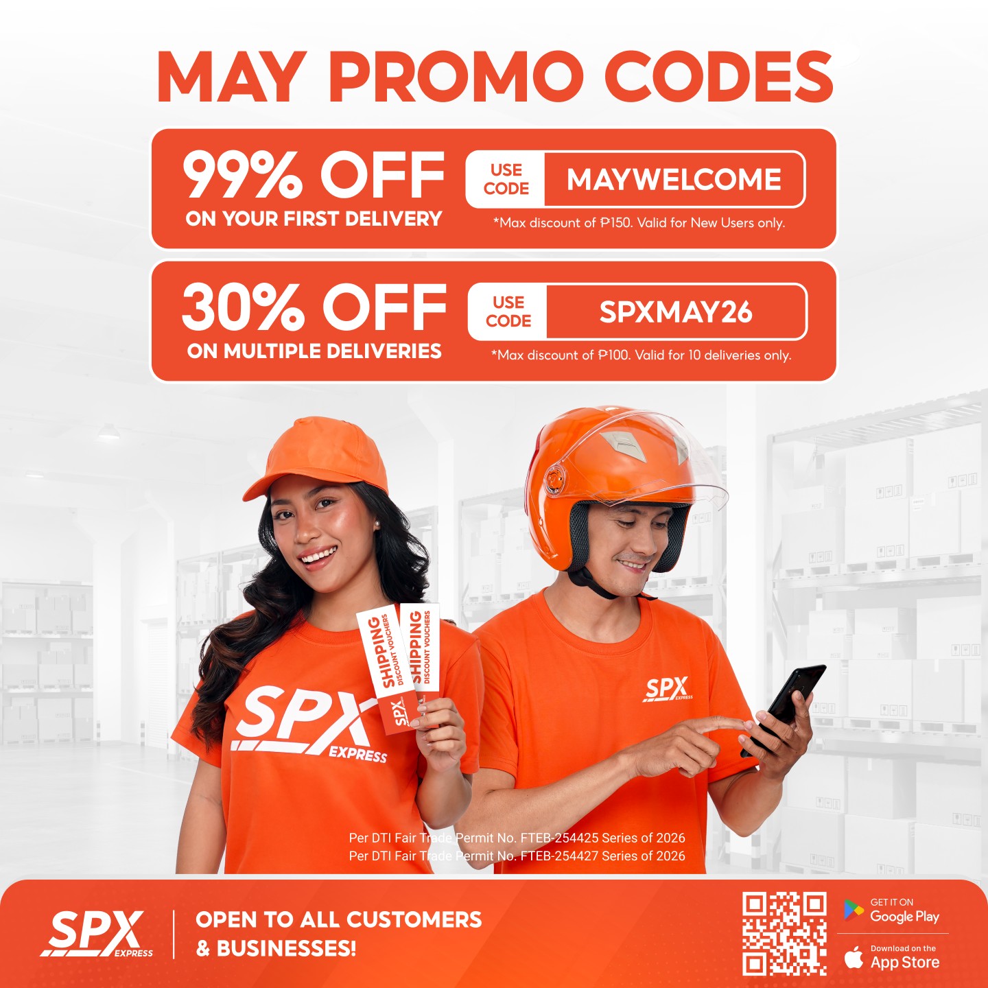 SPX Express PH Facebook ad