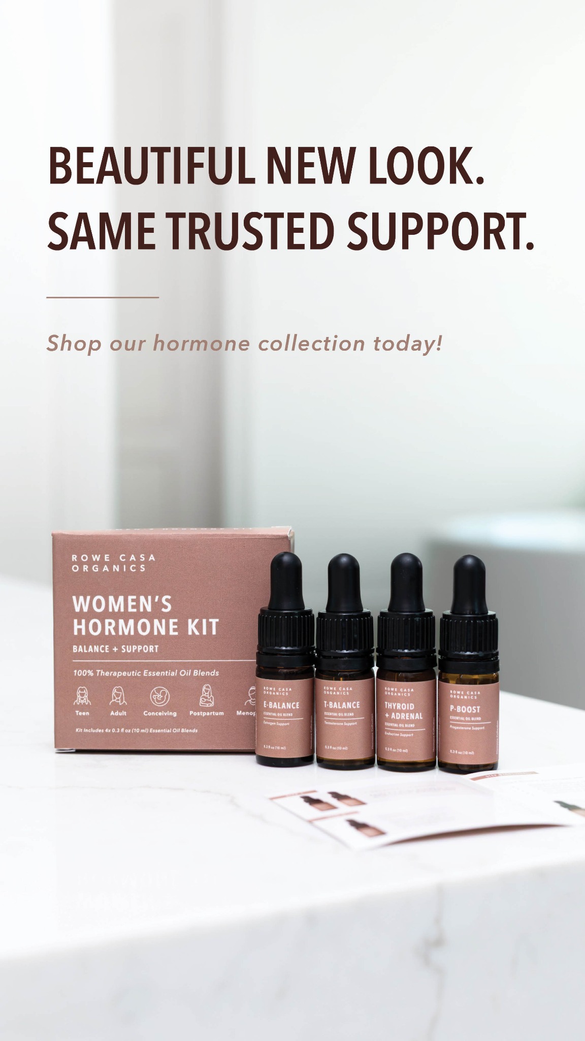 Rowe Casa Organics Facebook ad