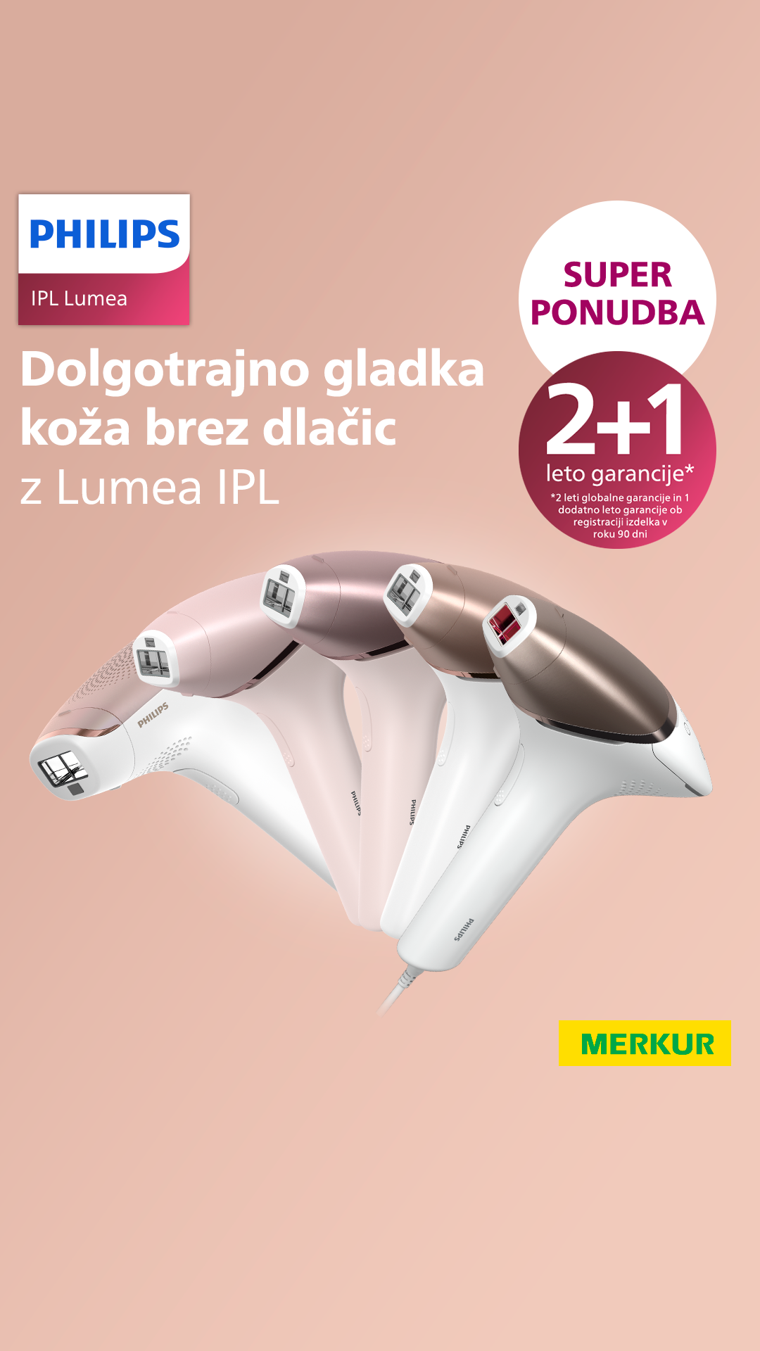 Philips Slovenija Facebook ad from Feb 1, 2026