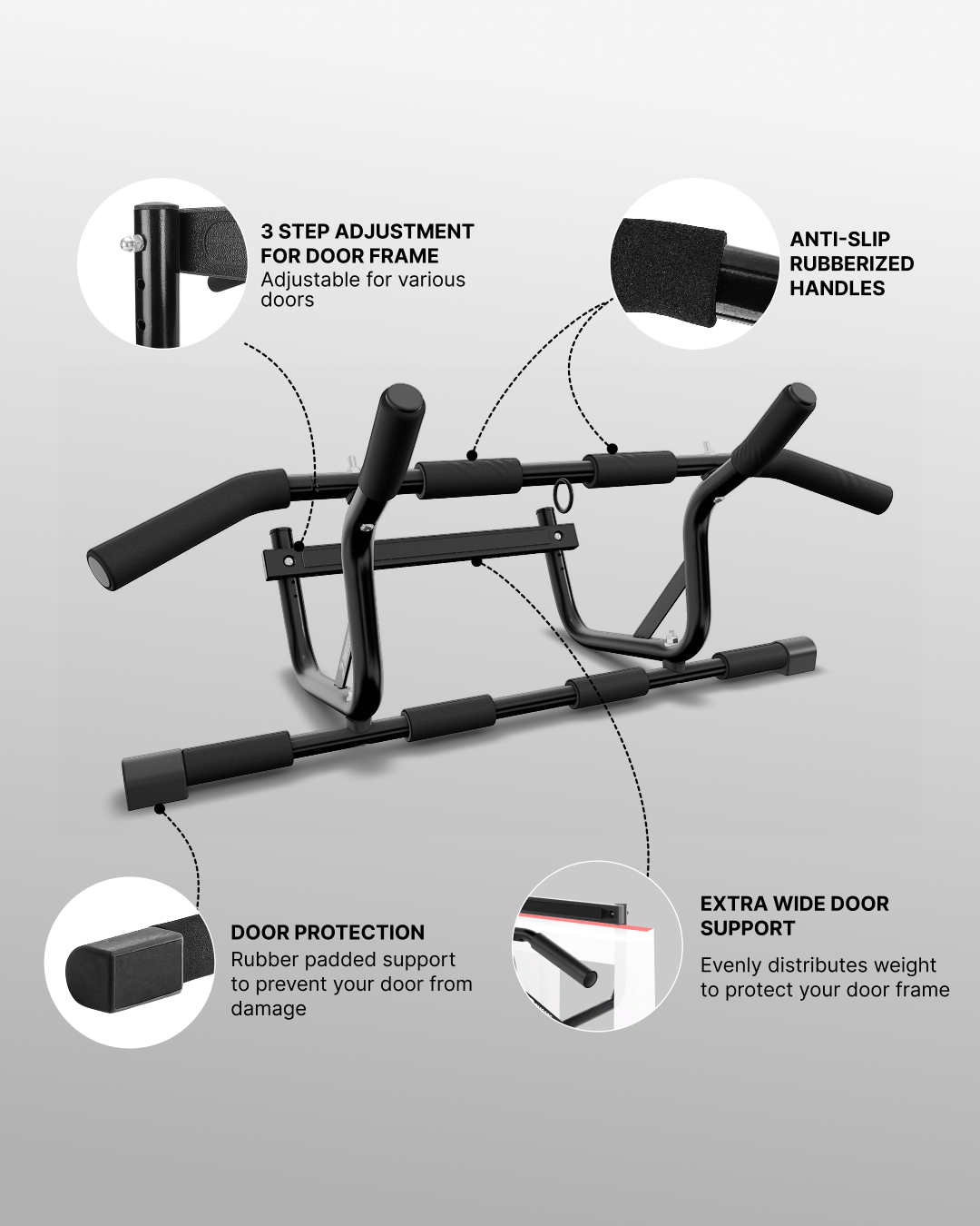 DMoose Facebook ad: Not All Pull-Up Bars Are Created Equal