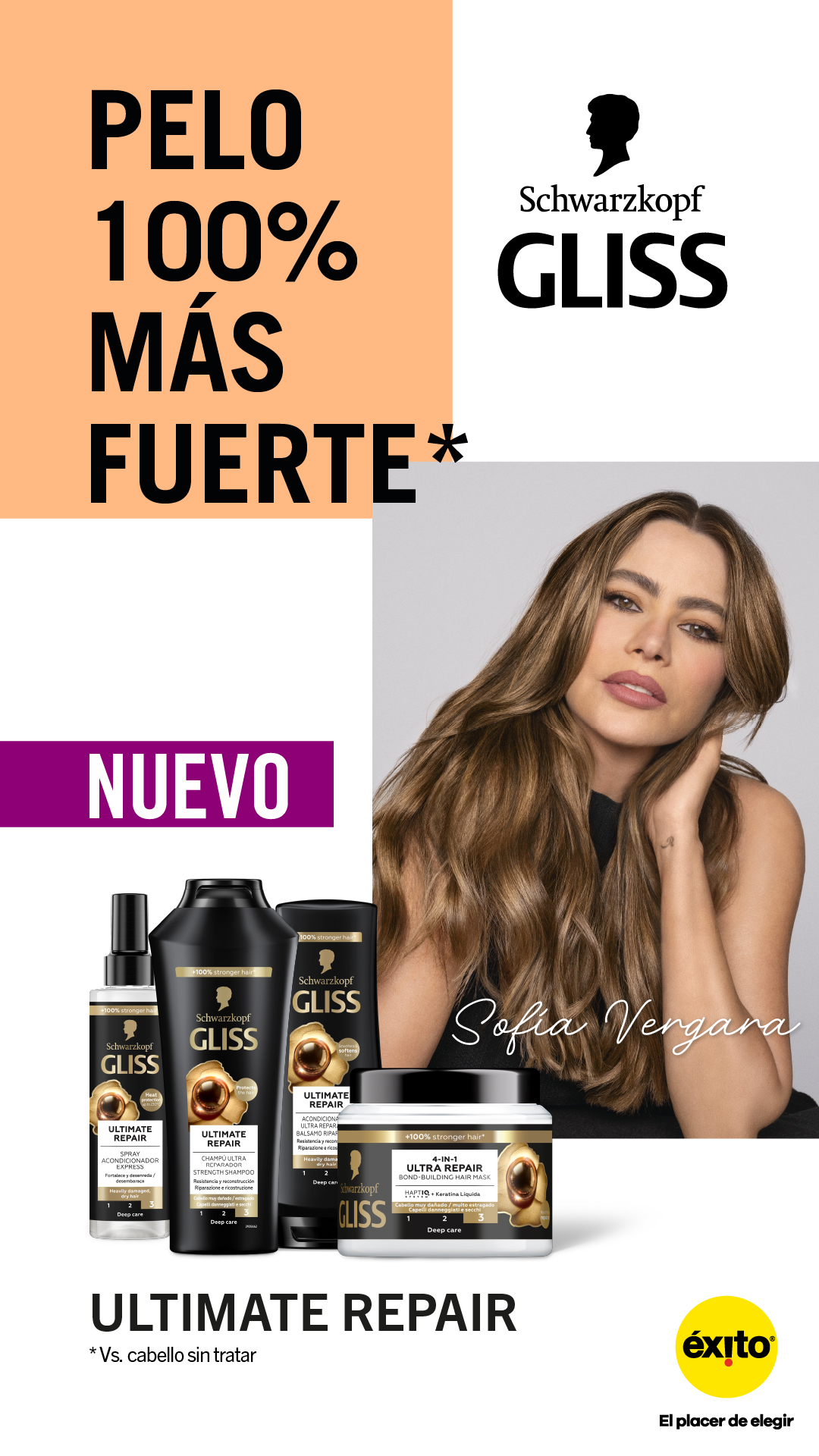 Éxito Facebook ad