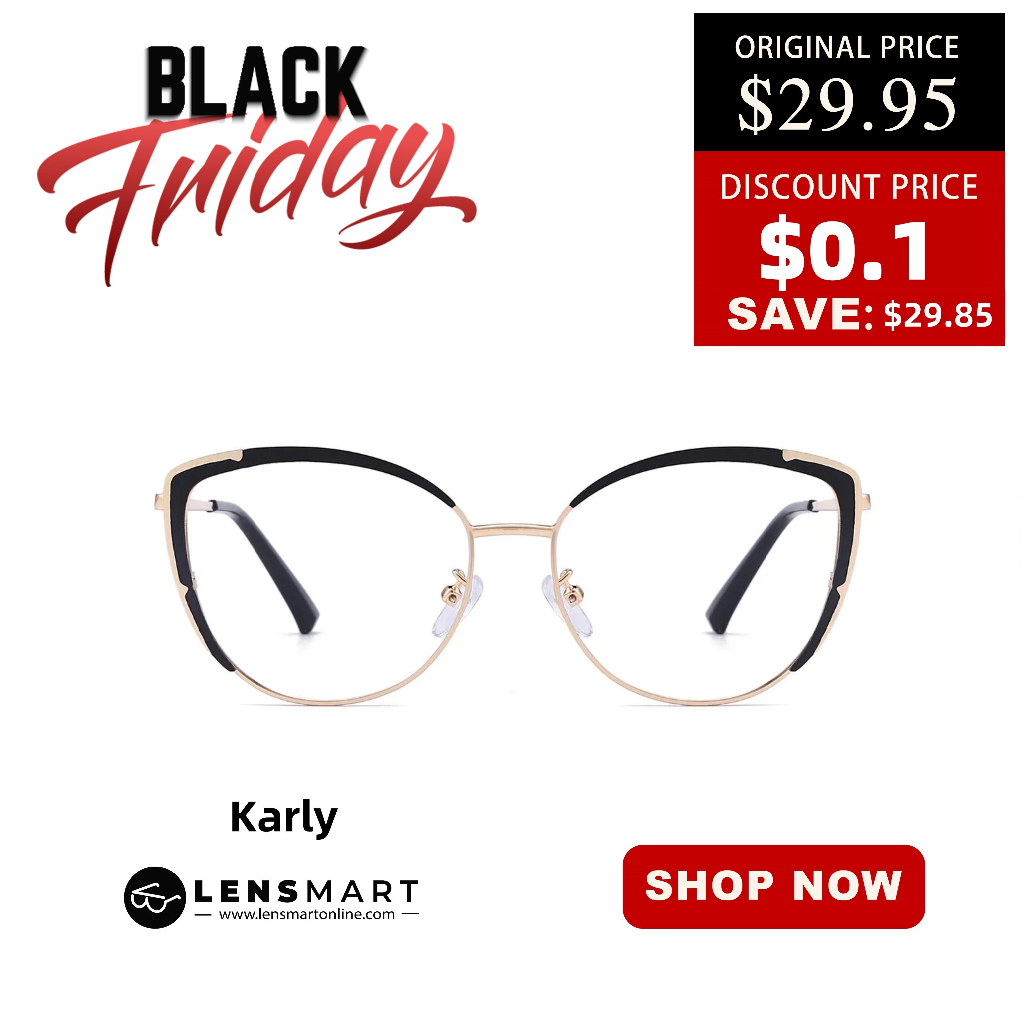 Lensmart Facebook ad