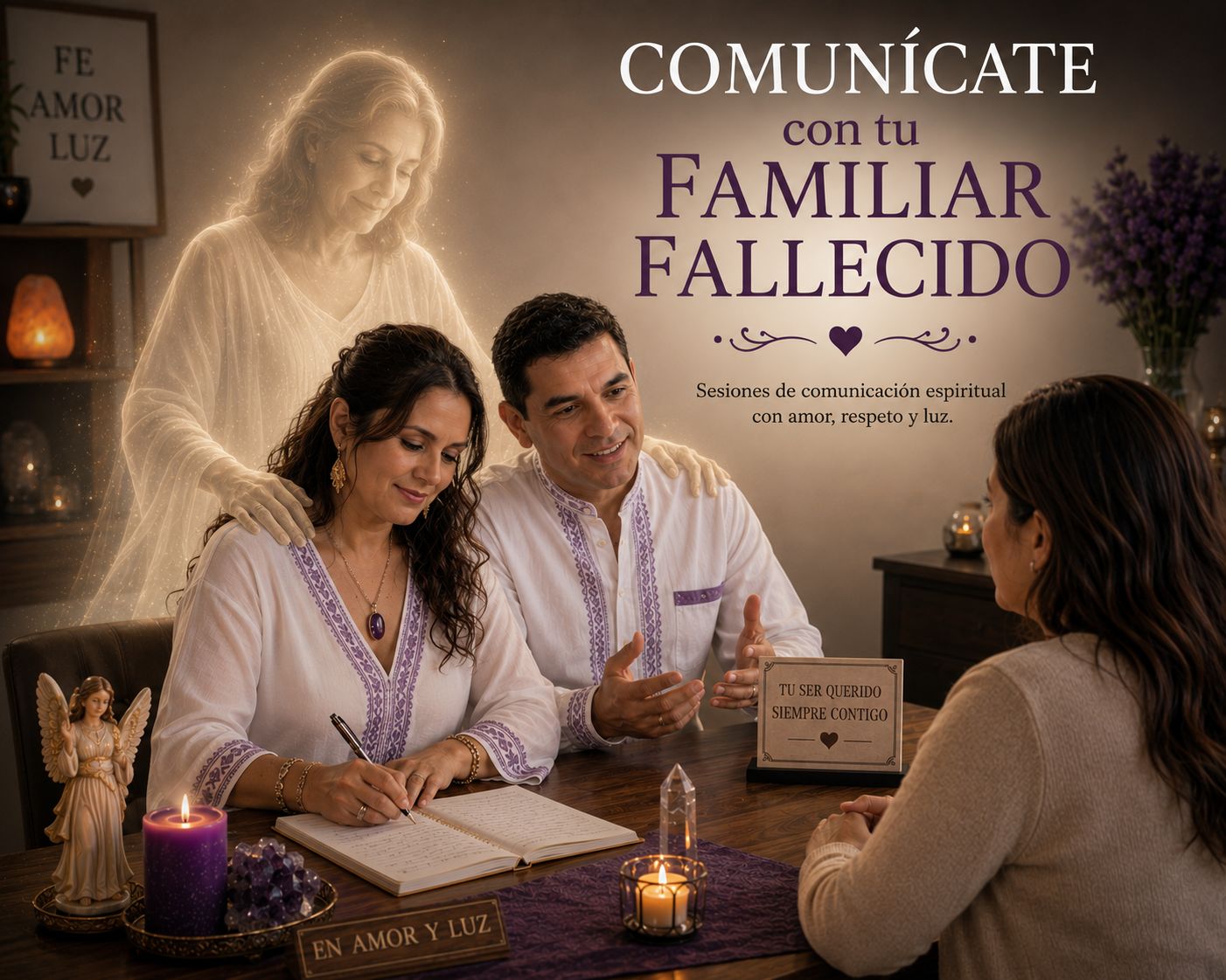 Margarita Torres/Médium Facebook ad: COMUNICATE CON TU FAMILIAR FALLECIDO, es momento de…