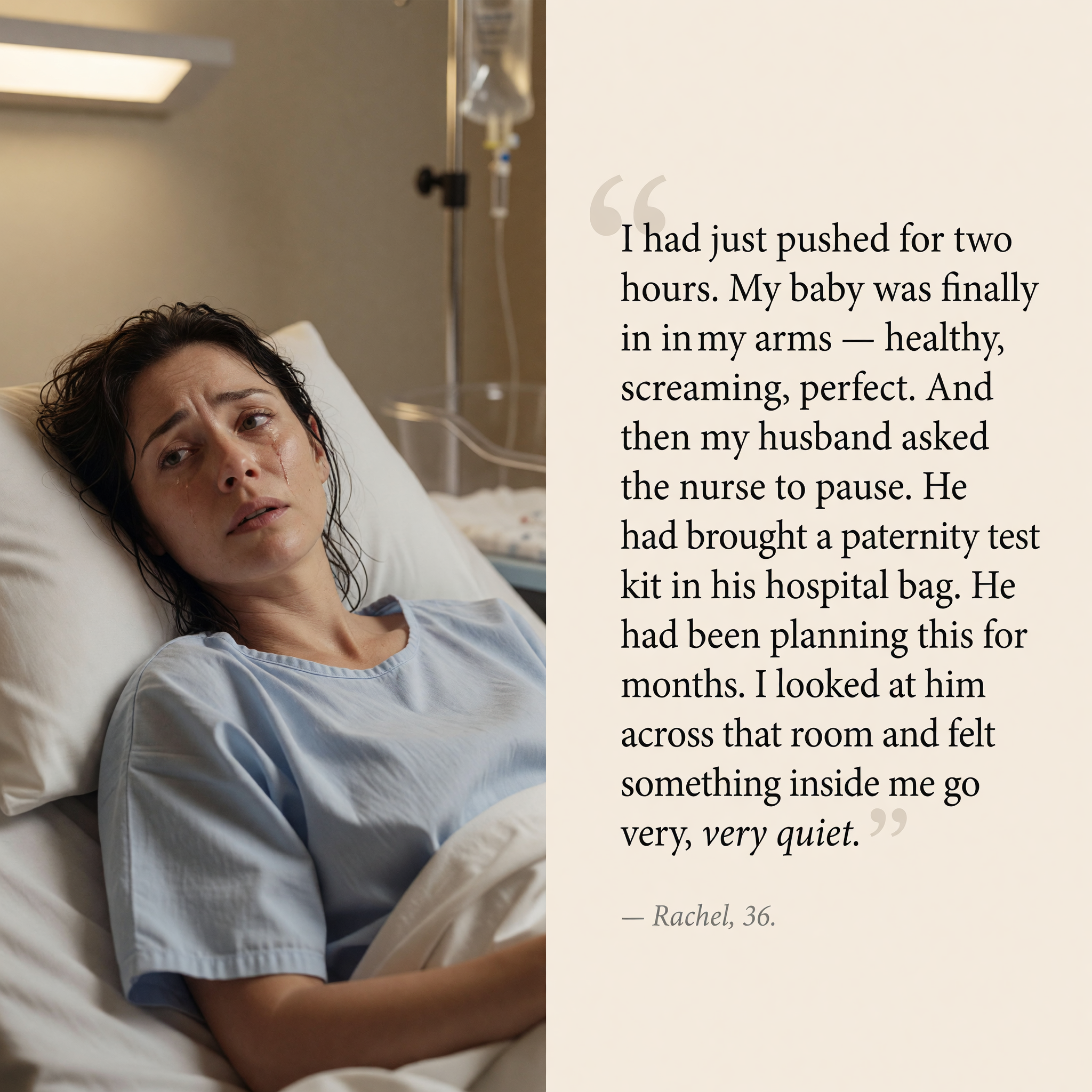WOW Daily Facebook ad: My Husband Insisted On A Paternity Test In The Delivery…