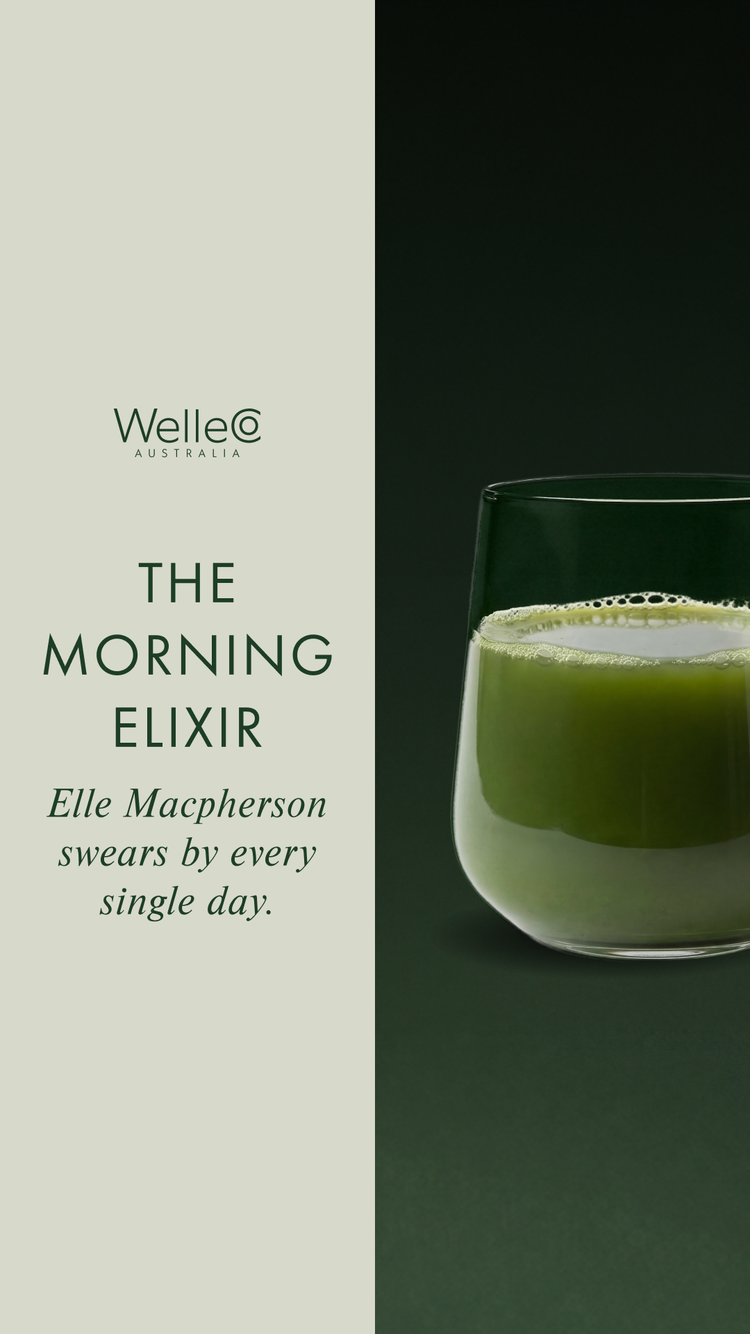 WelleCo Facebook ad