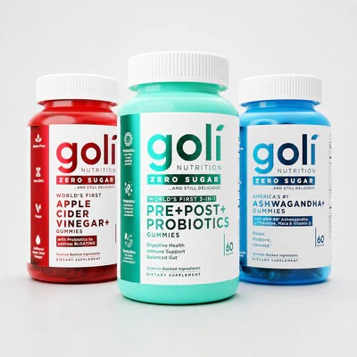 Goli Facebook ad: Zero Sugar. Can you believe it?!