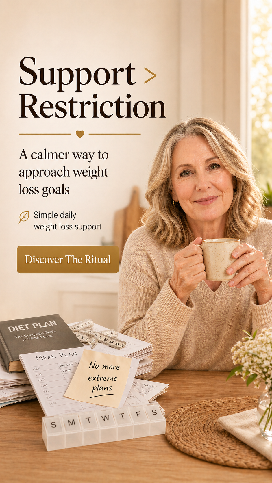 Dr Rebecca Collins - Weight Loss Coach Facebook ad: Not Another Harsh Fat-Burner