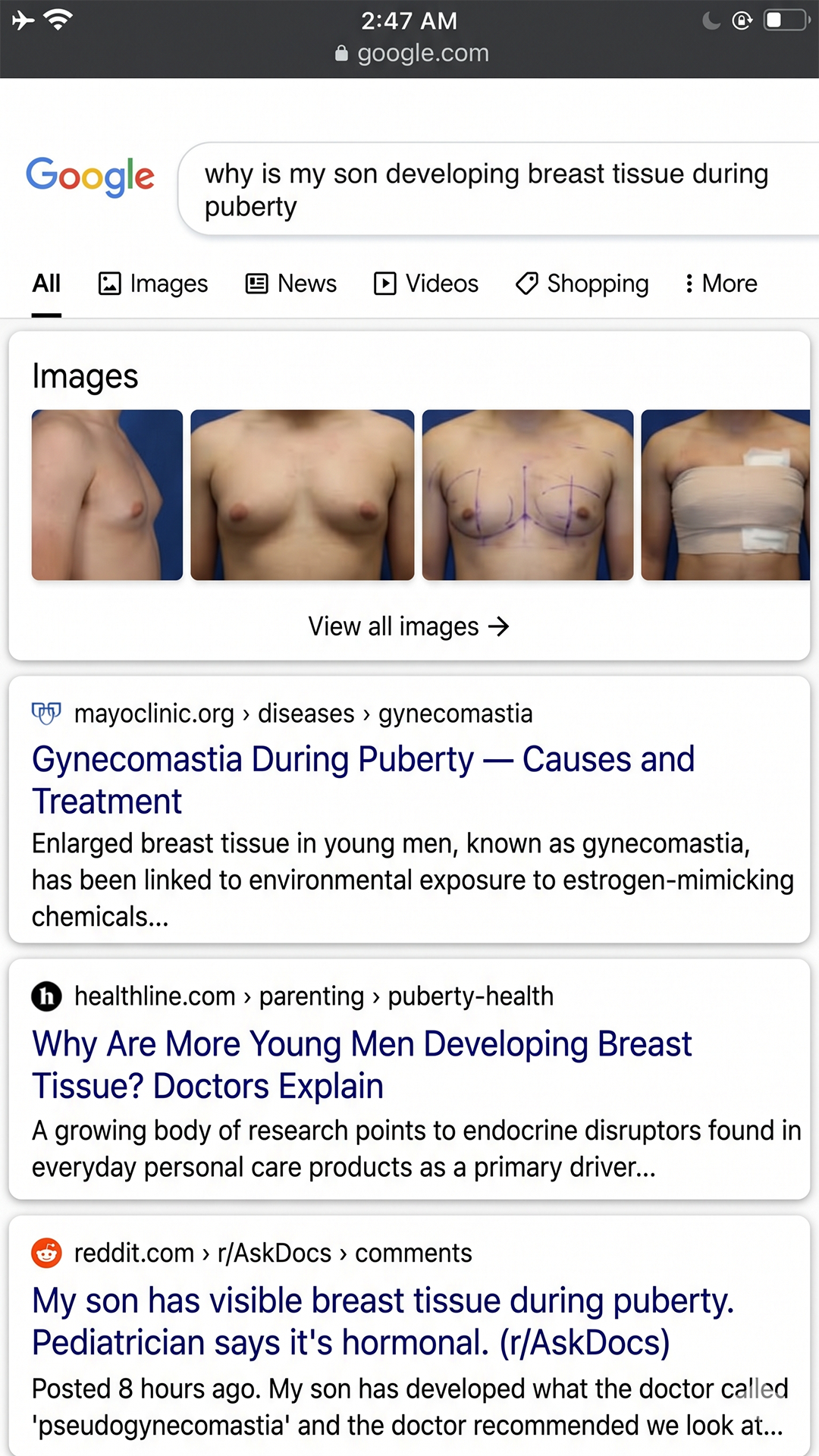 Teen Health Daily Facebook ad