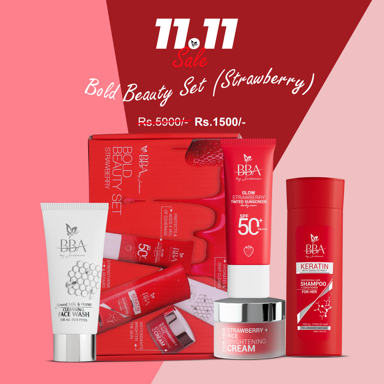 Beautify By Amna Facebook ad