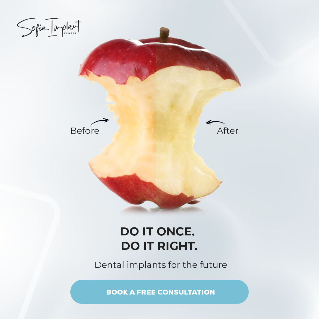Sofia Implant Centre Facebook ad