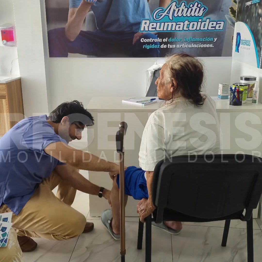 Regenesis Facebook ad: ¿Tienes dolor de rodillas?