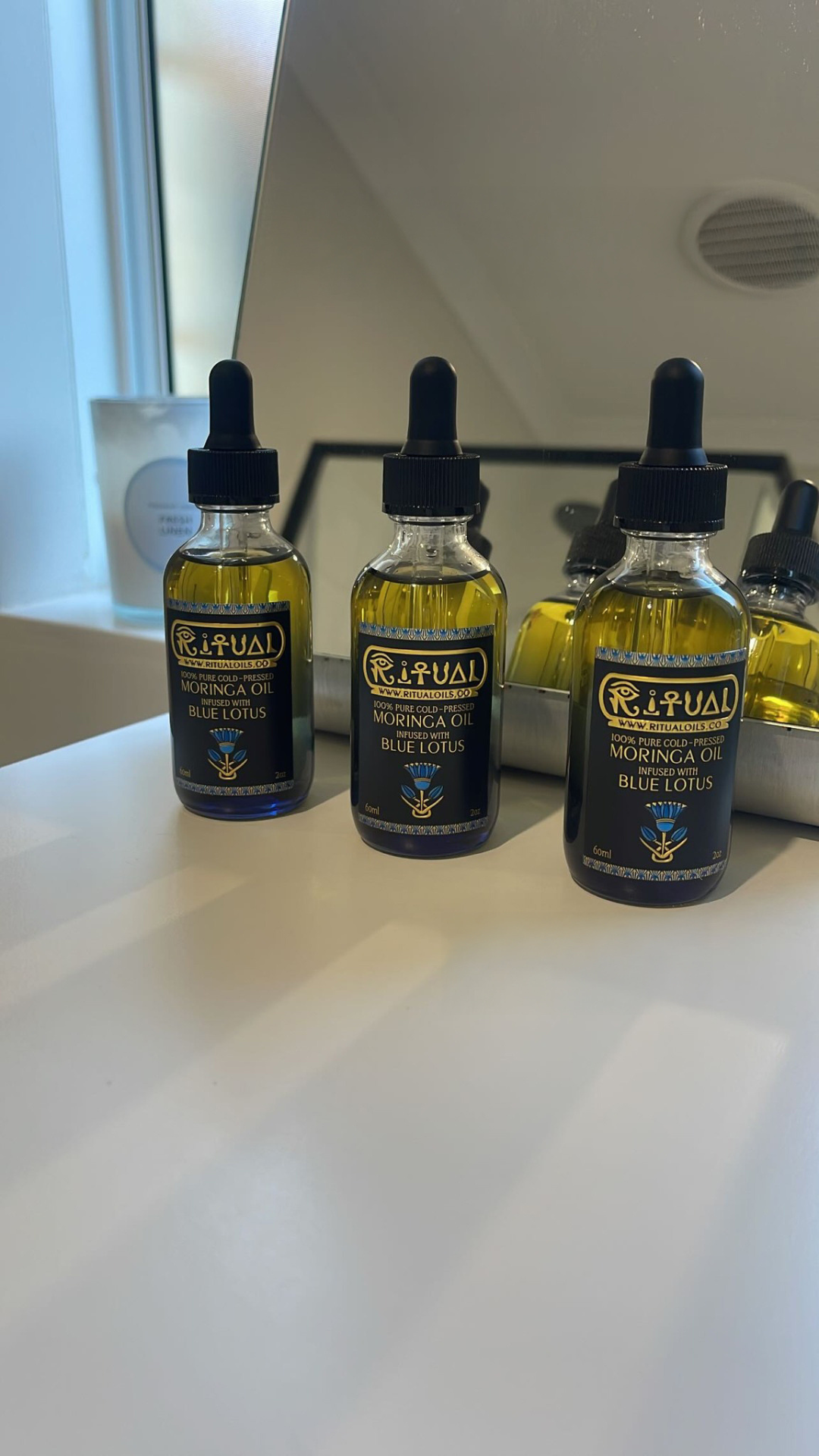 Ritual Oils Facebook ad
