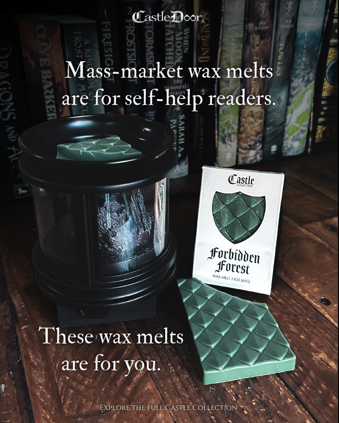 Castle Door Wax Melts Facebook ad