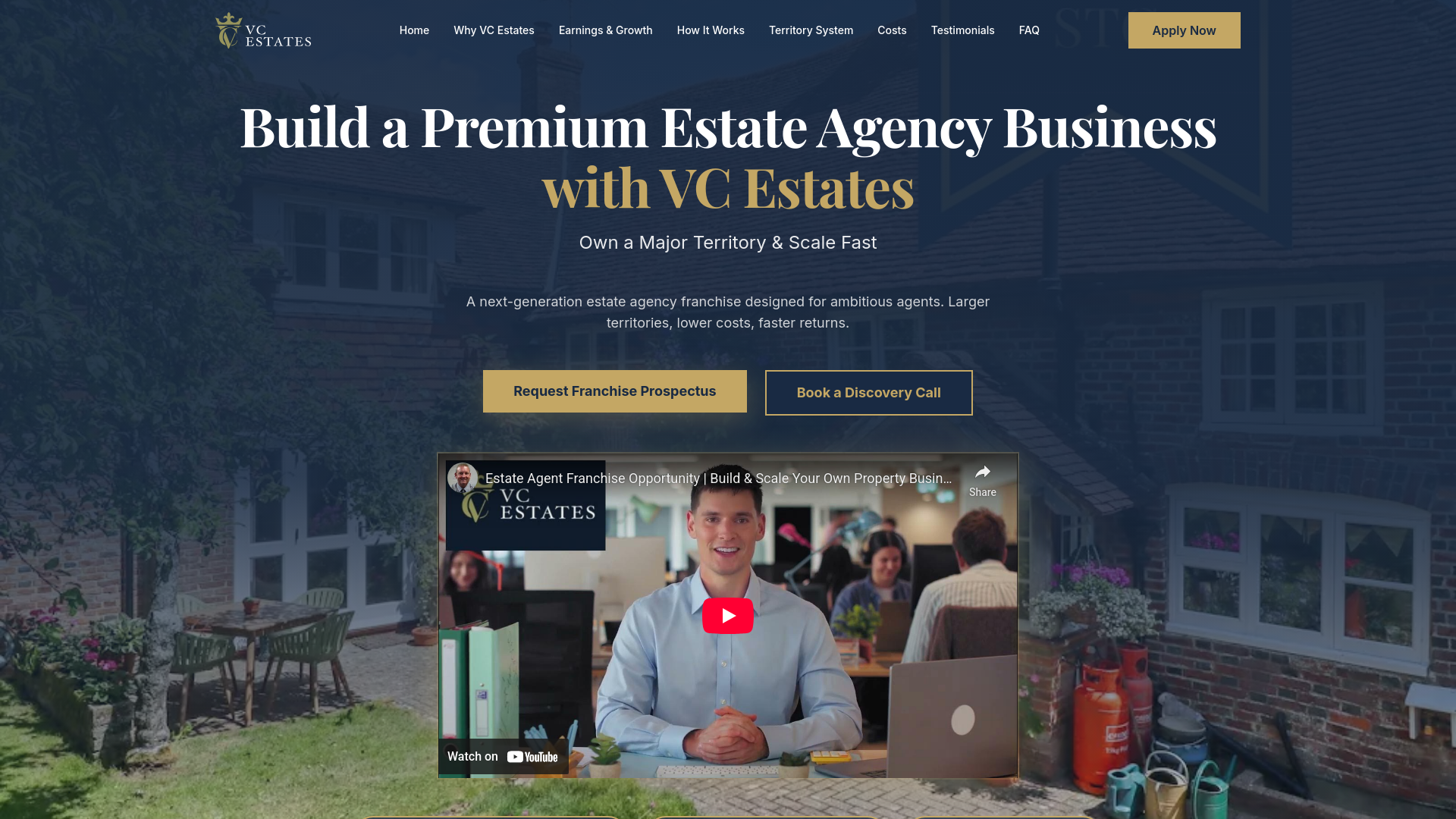 Franchise UK Facebook ad: Estate Agent Franchise UK | VC Estates Franchise…