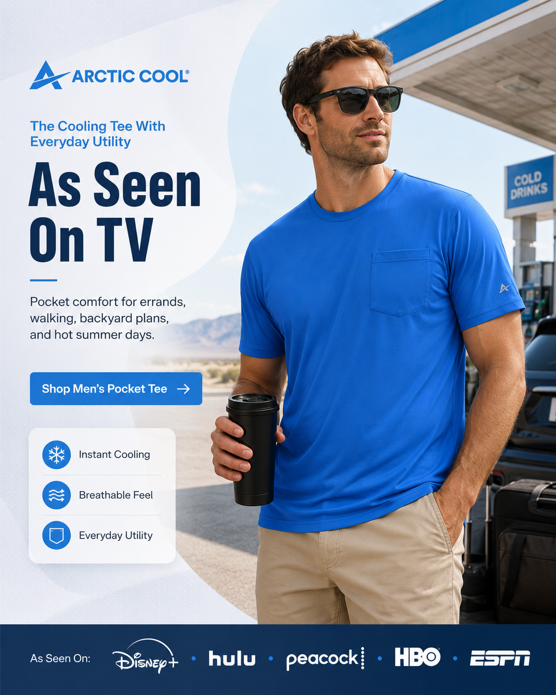 Arctic Cool Facebook ad