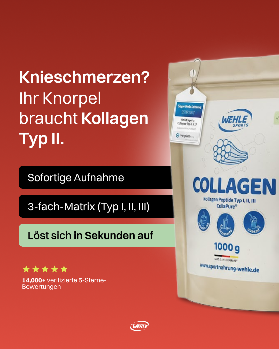Sportnahrung Wehle Facebook ad