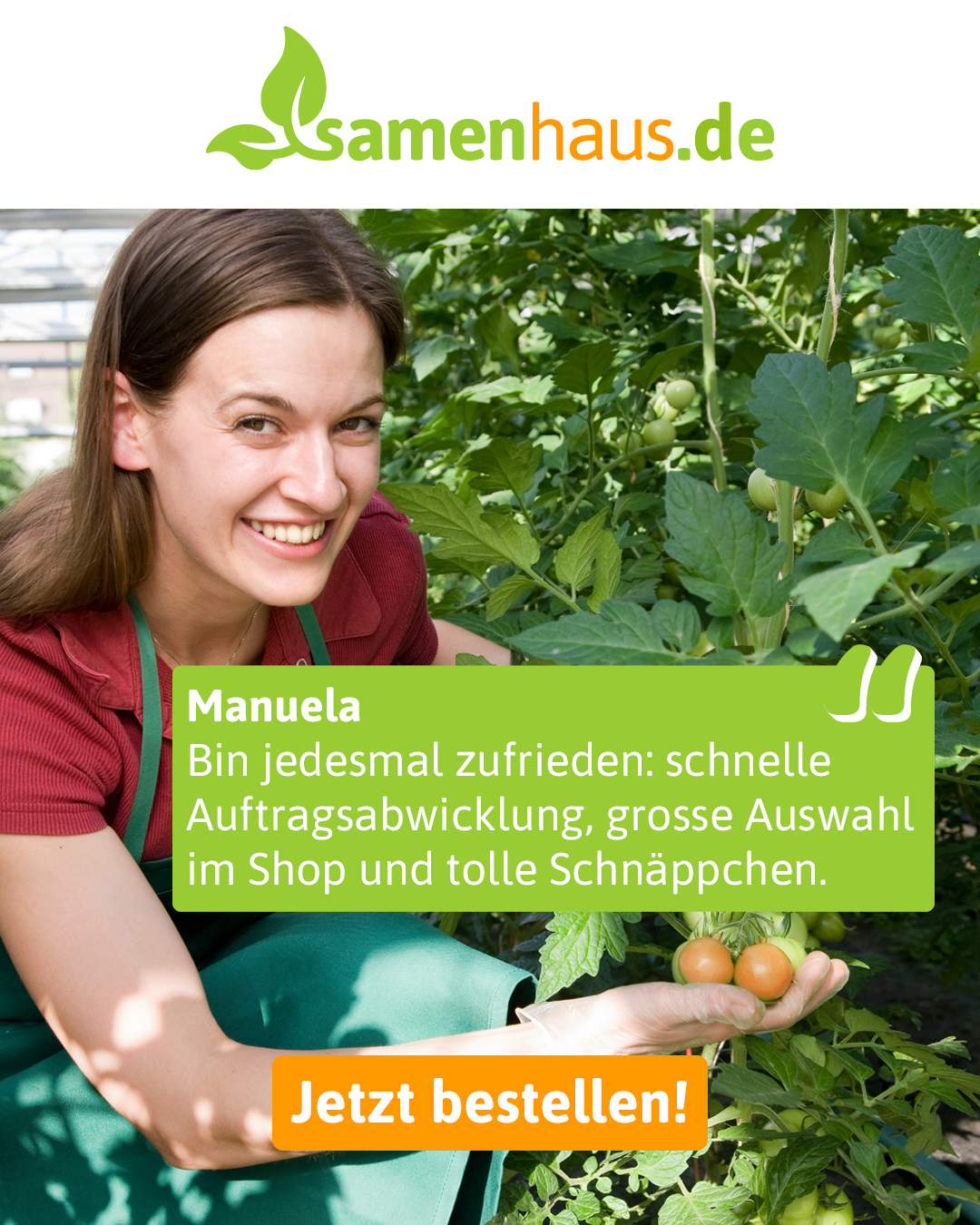 Samenhaus Müller Facebook ad