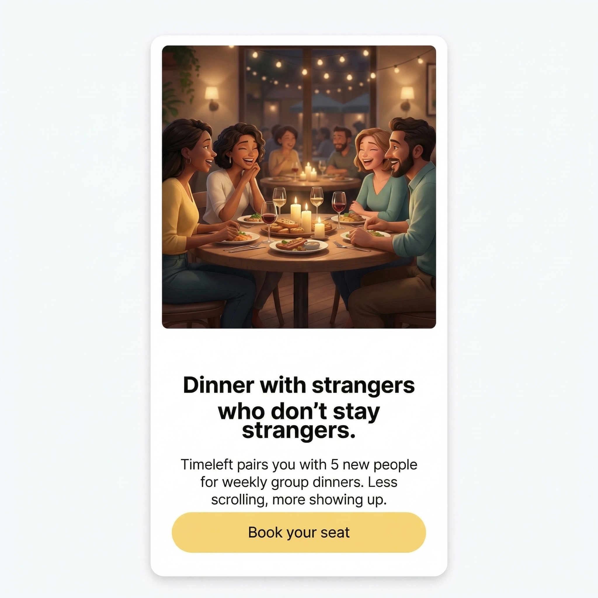 Timeleft Facebook ad
