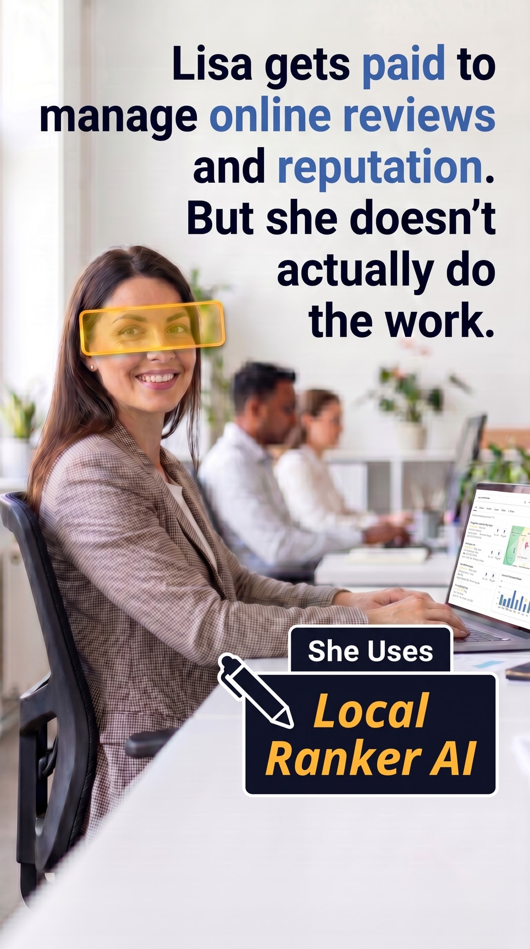 Local Ranker AI Facebook ad: Get 5-Star Reviews on Autopilot