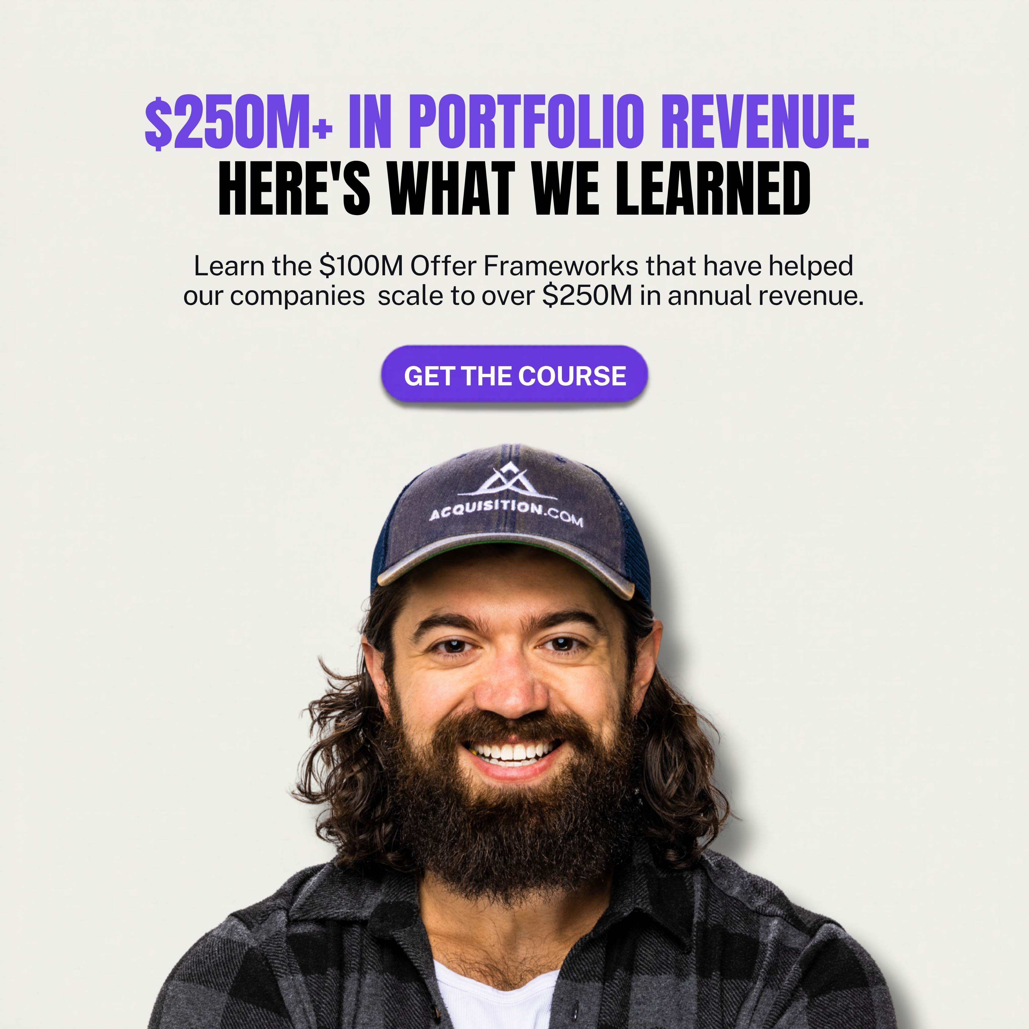 Alex Hormozi Facebook ad