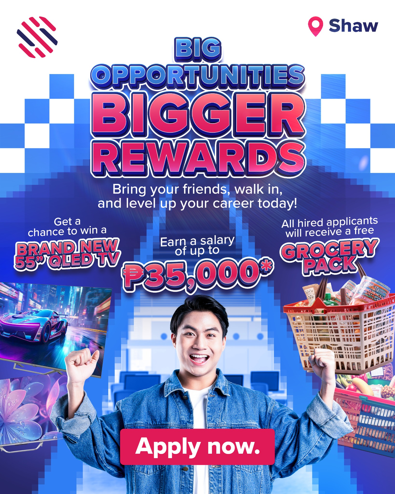 Sutherland Philippines Facebook ad: Big Rewards For You!