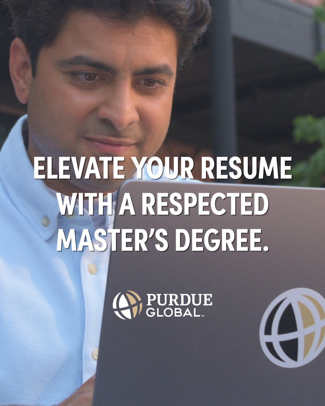 Purdue Global Facebook ad: Tap Into a Thriving Alumni Network