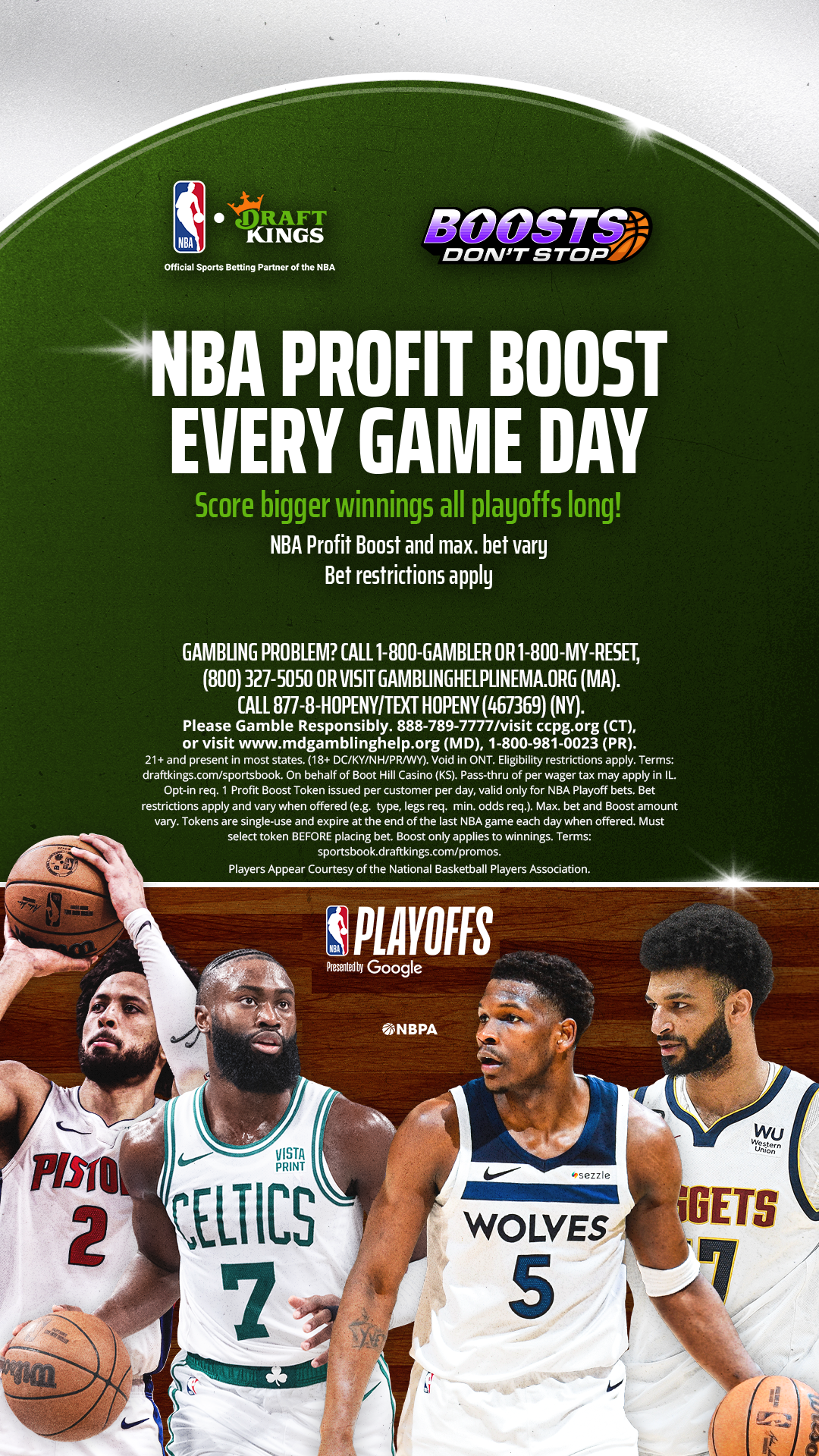 DraftKings Sportsbook Facebook ad
