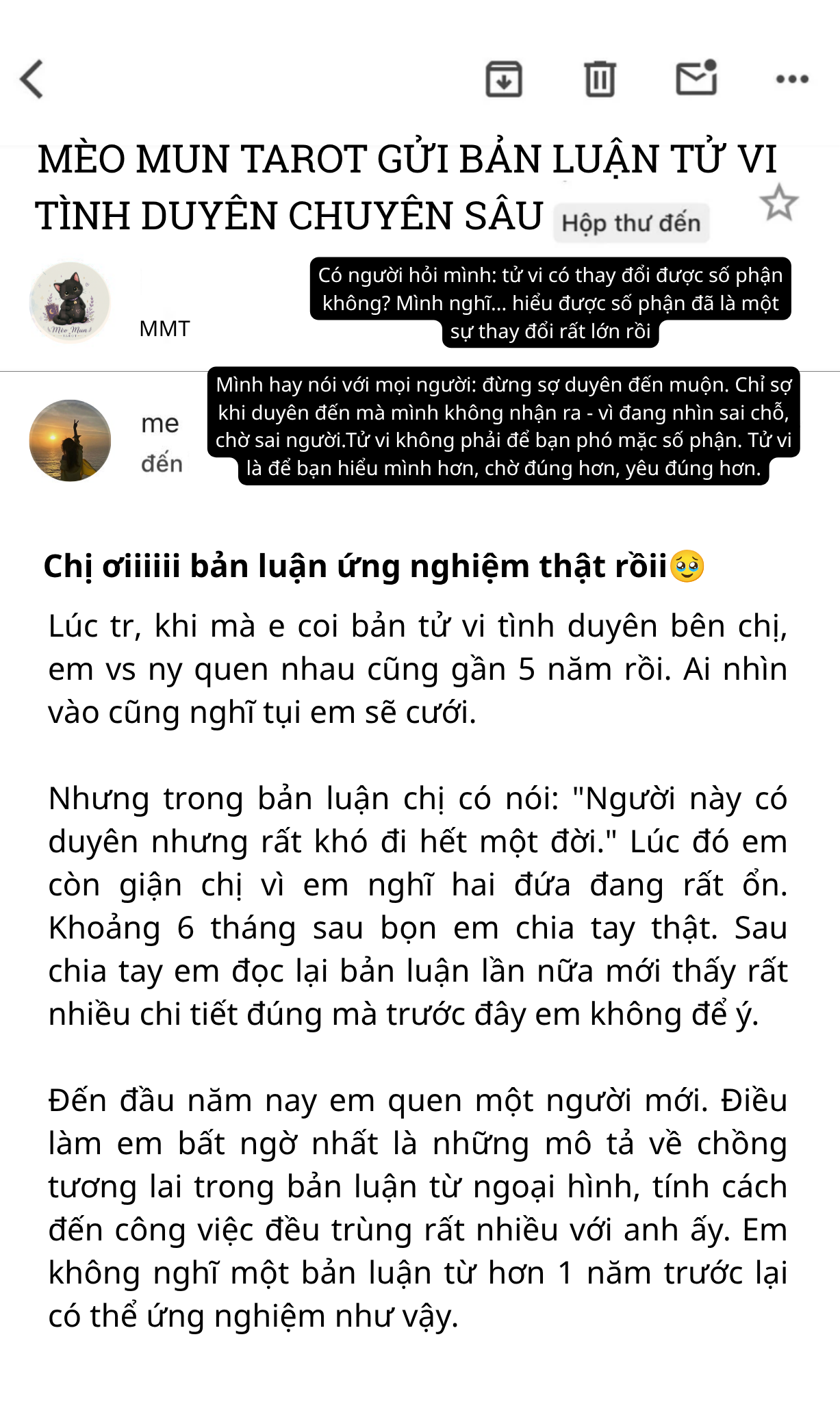 Mèo Mun Tarot - Tử Vi Chuyên Sâu Facebook ad from Jul 7, 2026
