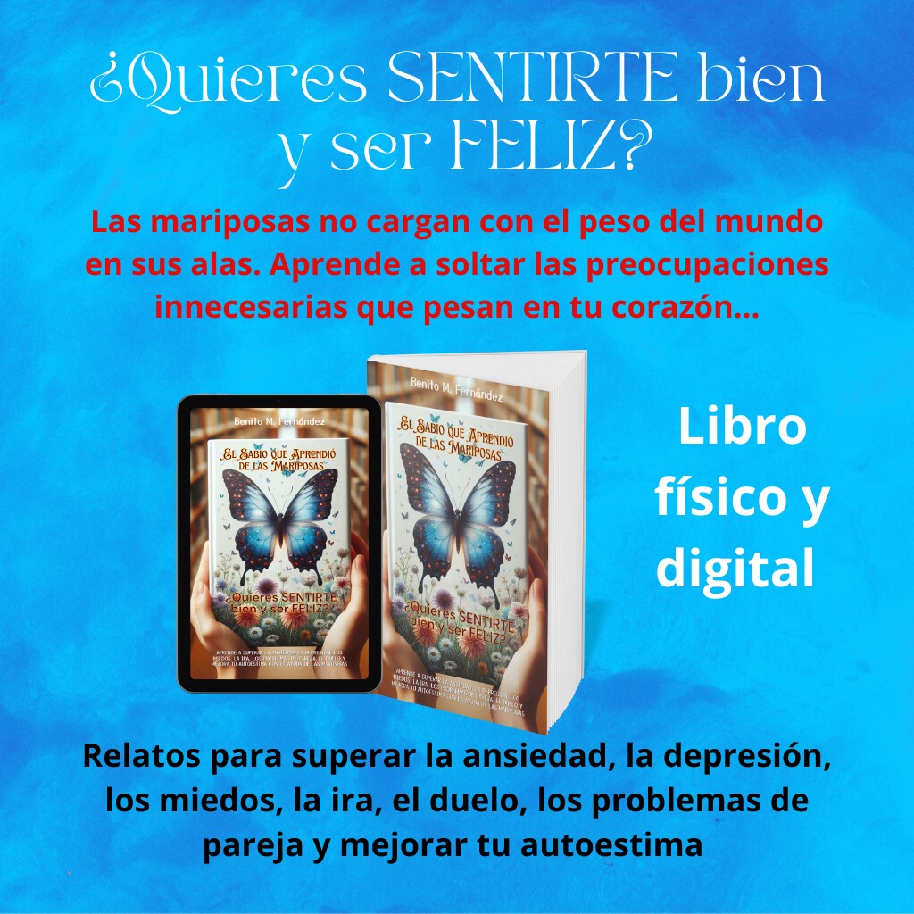 Psicología, bienestar y felicidad Facebook ad: LIBRO: EL SABIO QUE APRENDIÓ DE LAS MARIPOSAS