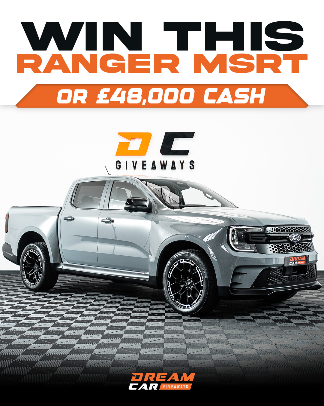 Dream Car Giveaways Facebook ad