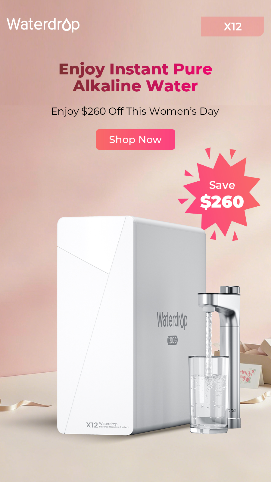 Waterdrop Filter Facebook ad