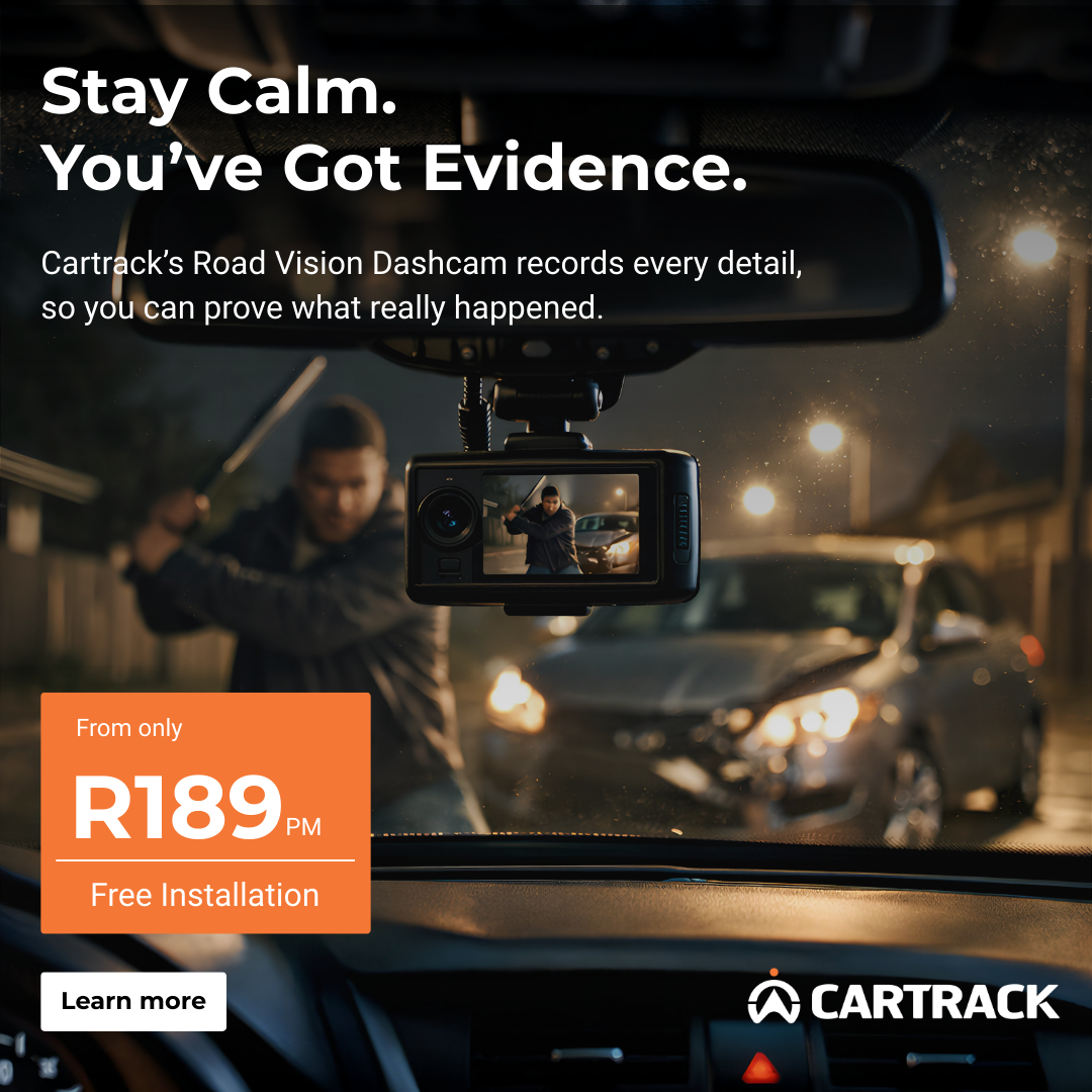 Cartrack Dashcams - ZA Facebook ad