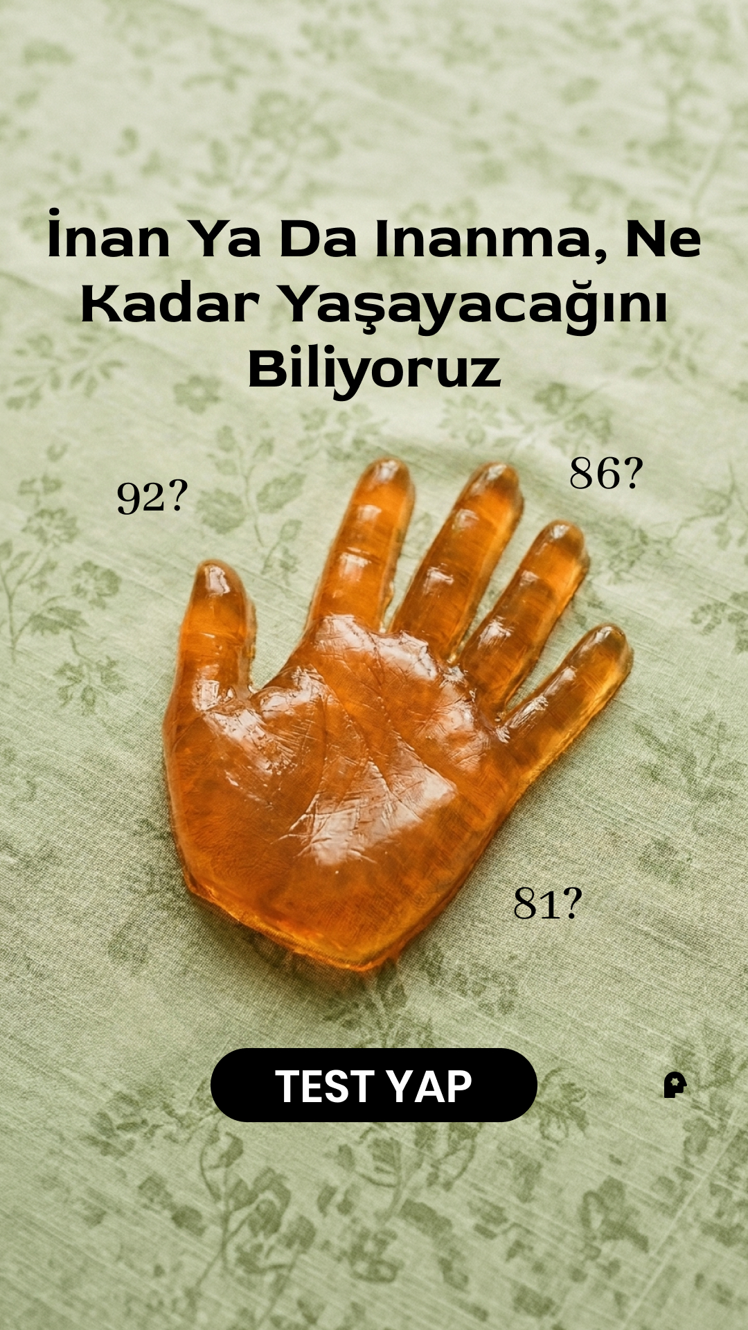 Nebula: Palm Reading Facebook ad