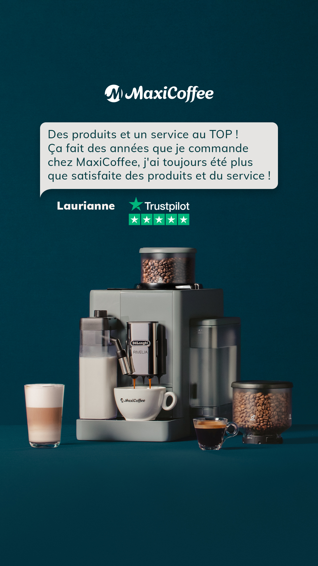 MaxiCoffee Facebook ad