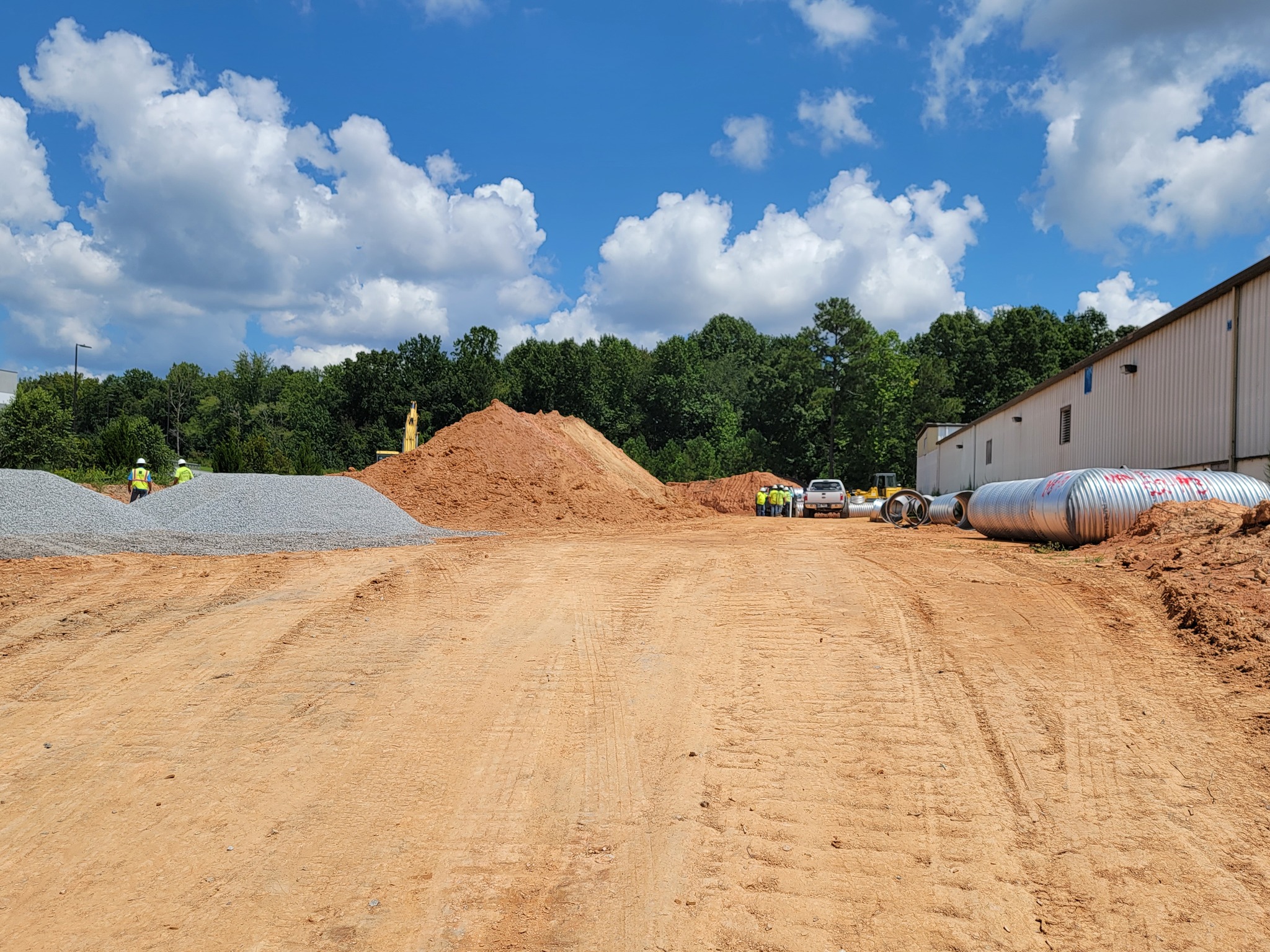 KMB Site Services LLC Facebook ad: Grading - Dredging - Hauling - Clearing