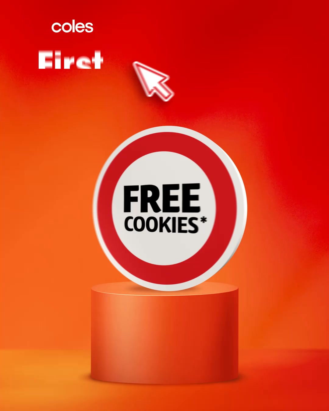 Coles Facebook ad: Frist Shop Offers