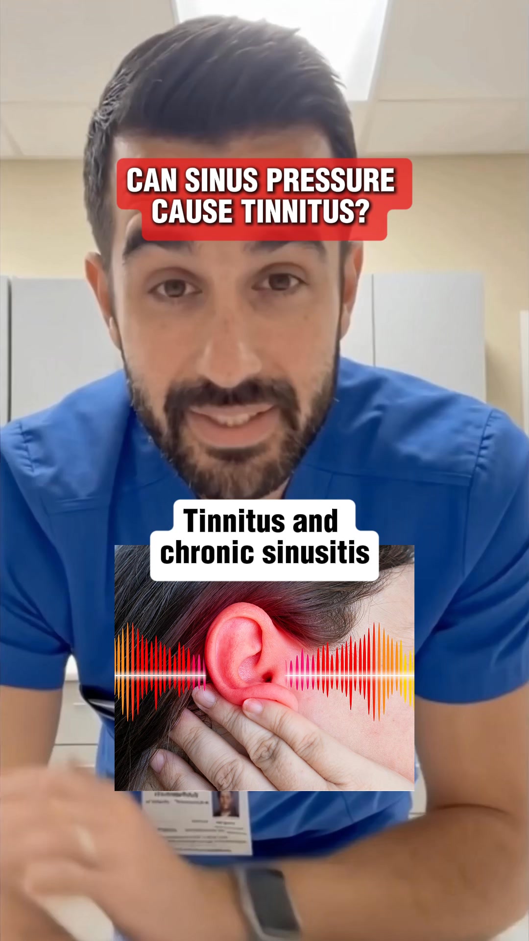 Sinus Relief Insider Facebook ad: Relieve The Ringing Now