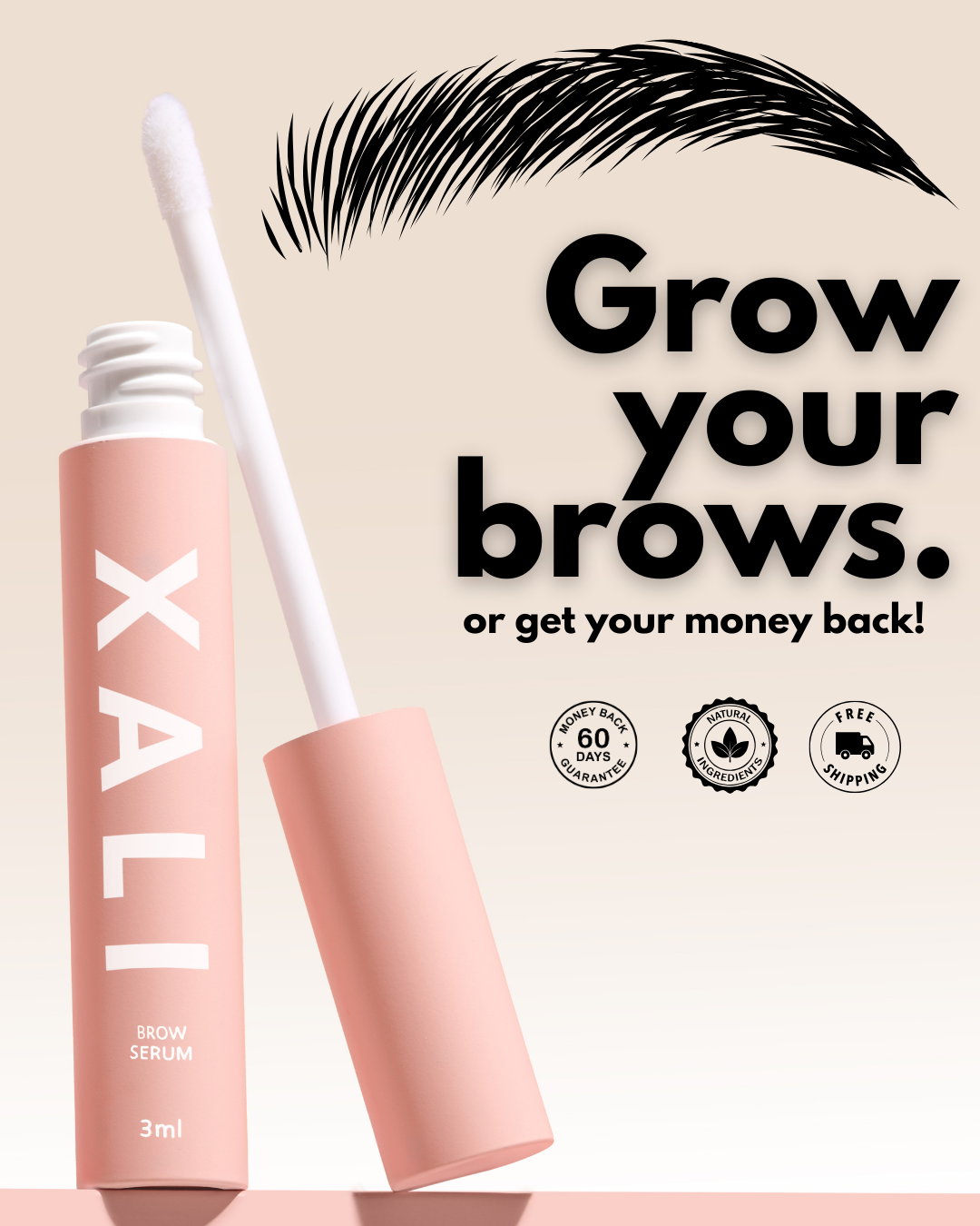 Xali Organics Facebook ad