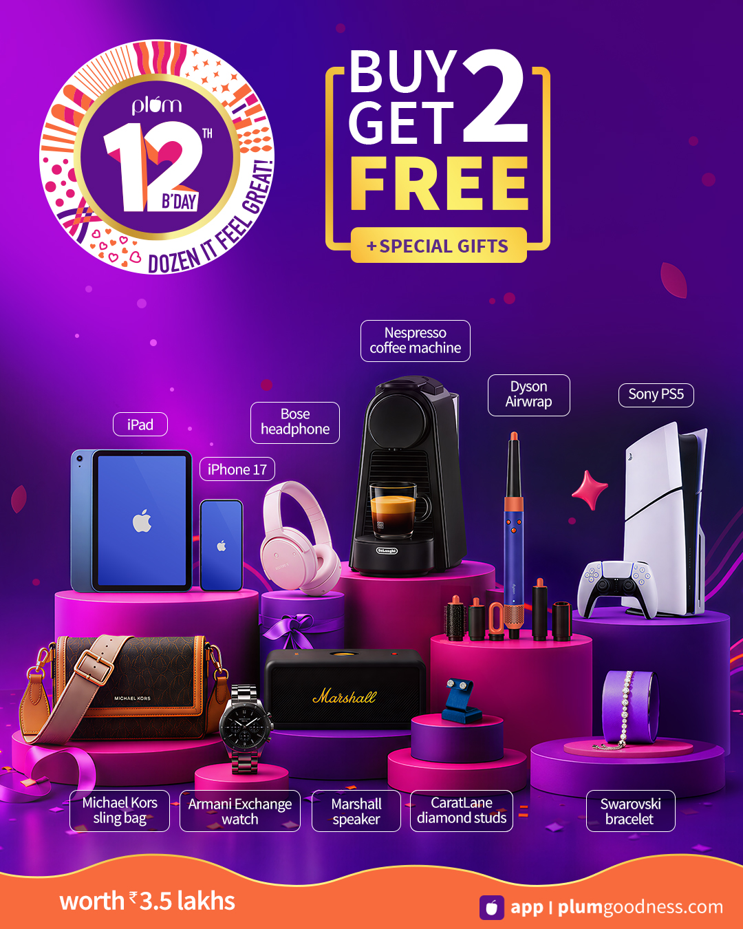 Plum Facebook ad