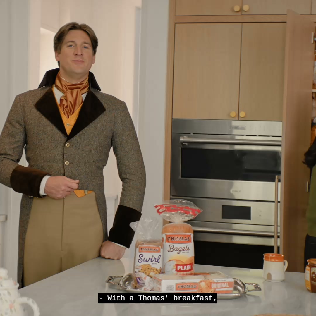 Thomas’ Breakfast Facebook ad: Join The Morning People!