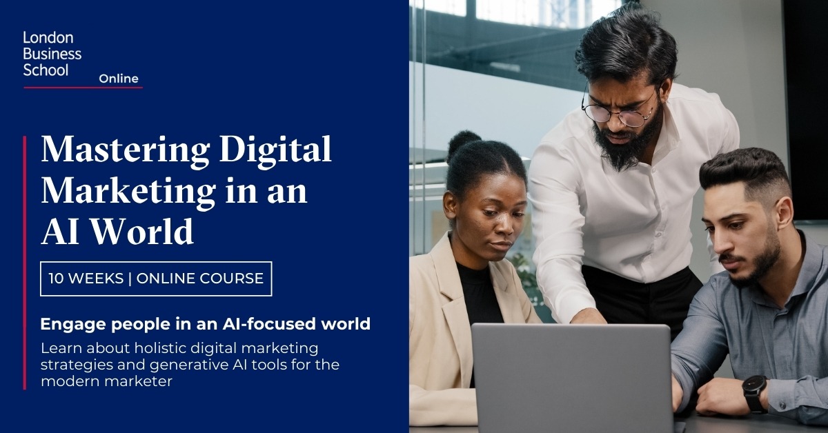 London Business School Facebook ad